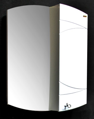 Зеркало шкаф Фантазия 550 (Белый)